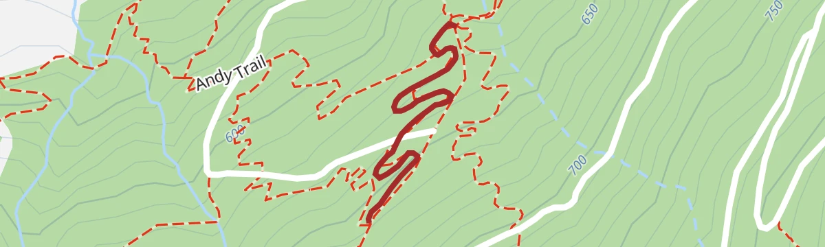 Route map: Van Duren Trail - T71